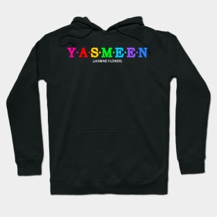 Yasmeen - Jasmin Flower Hoodie